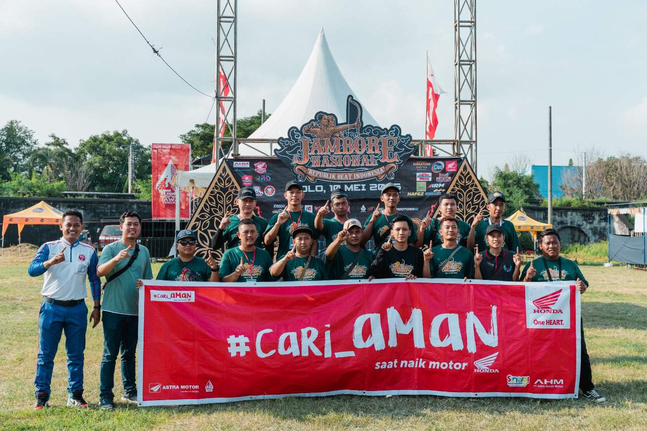 500 Bikers BeAT Ramaikan Jambore Nasional XI