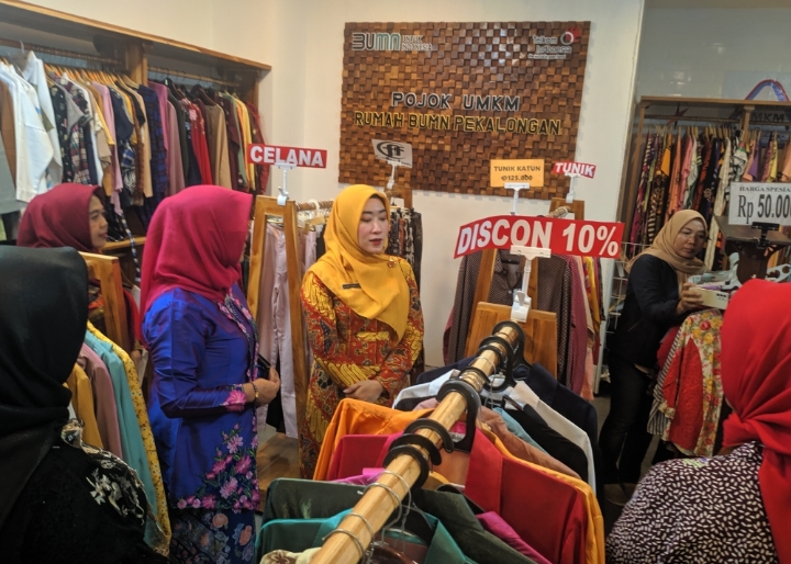 Pojok UMKM Pekalongan Raya, Kembali Dibuka dengan Pilihan Produk Lebih Beragam