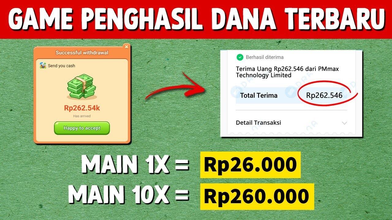Main Game Dapat Saldo DANA Gratis Hingga Rp1,3 Juta! Terbukti Cair dalam 5 Menit! Begini Caranya