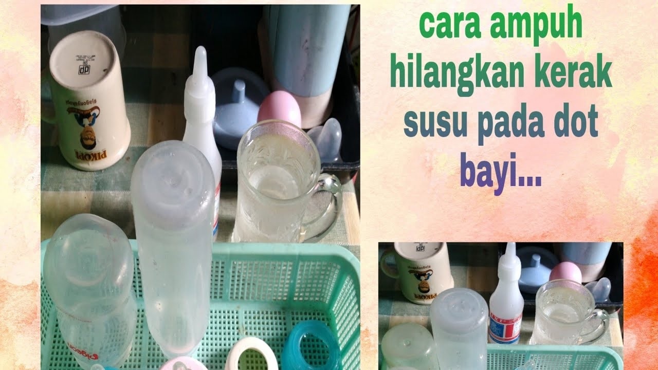 Trik Ampuh Hilangkan Kerak Tebal di Botol Susu Bayi, Cuma Pakai 2 Bahan Dapur