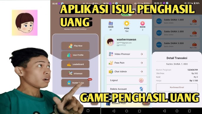 Hanya Dengan Bermain Game ISUL Sudah Bisa Dapat Saldo DANA Gratis Senilai Rp 550 Ribu, Ternyata Ini Caranya
