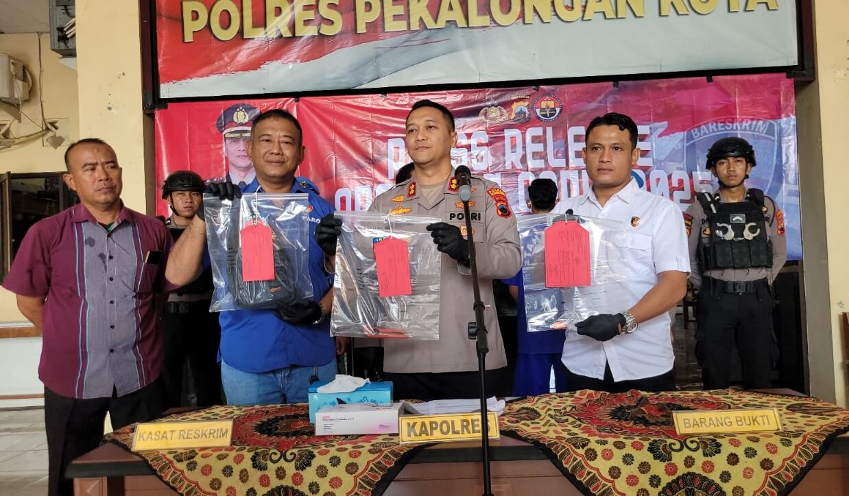 Operasi Aman Candi 2025, Polres Pekalongan Kota Tangkap Dua Pelaku Kriminal