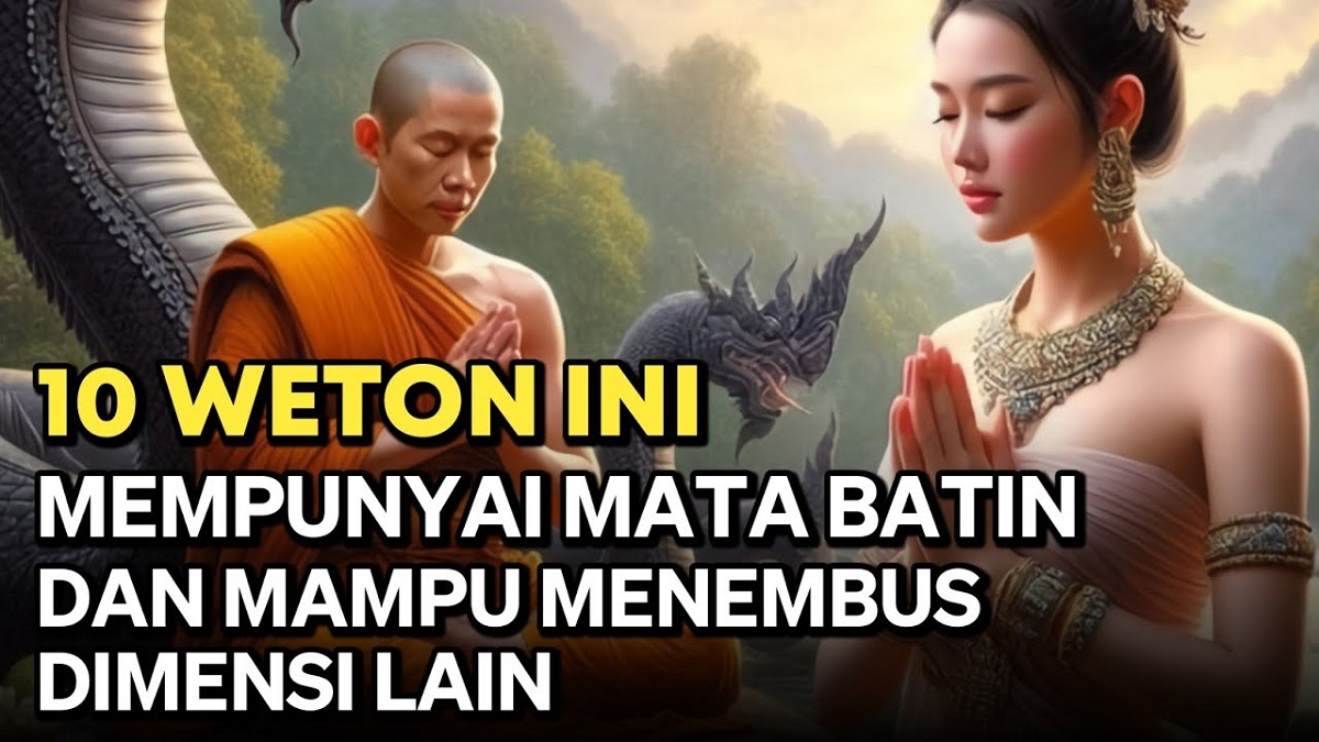 Primbon Jawa: Inilah 4 Weton yang Memiliki Mata Batin, Bisa Melihat Dimensi Lain, Kamukah Salah Satunya?