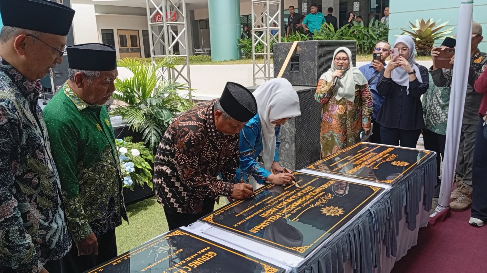 Bupati Pekalongan Fadia Arafiq Resmikan 3 Gedung Muhammadiyah di Pekajangan