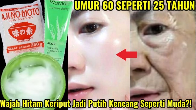 DIY Gel Penghilang Kerutan dan Pemutih Wajah, Cukup Pakai 3 Bahan Alami Ini Bikin Awet Muda