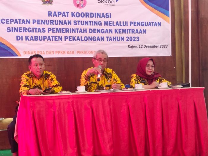 Stunting di Kabupaten Pekalongan Versi Data SSGI Naik 4 Persen, Wartawan Diajak Ikut Turunkan Angka Stunting