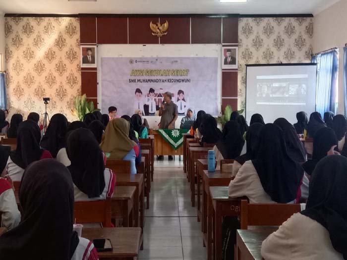 SMK Muhammadiyah Kedungwuni Gelar Aksi Sekolah Sehat 