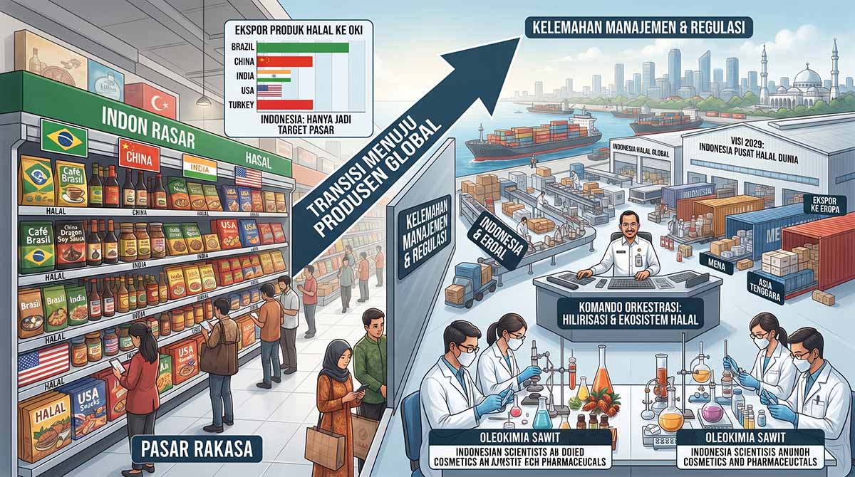 Menolak Sekadar Jadi Pasar: Membedah Jalan Terjal Indonesia Menjadi Raksasa Industri Halal Dunia