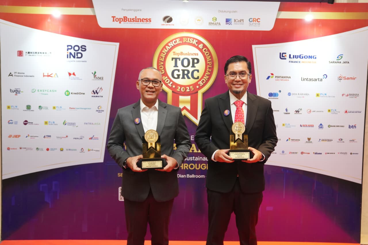 Komitmen Nyata Terapkan GRC dalam Bisnis, PGN Raih TOP GRC Award 2025