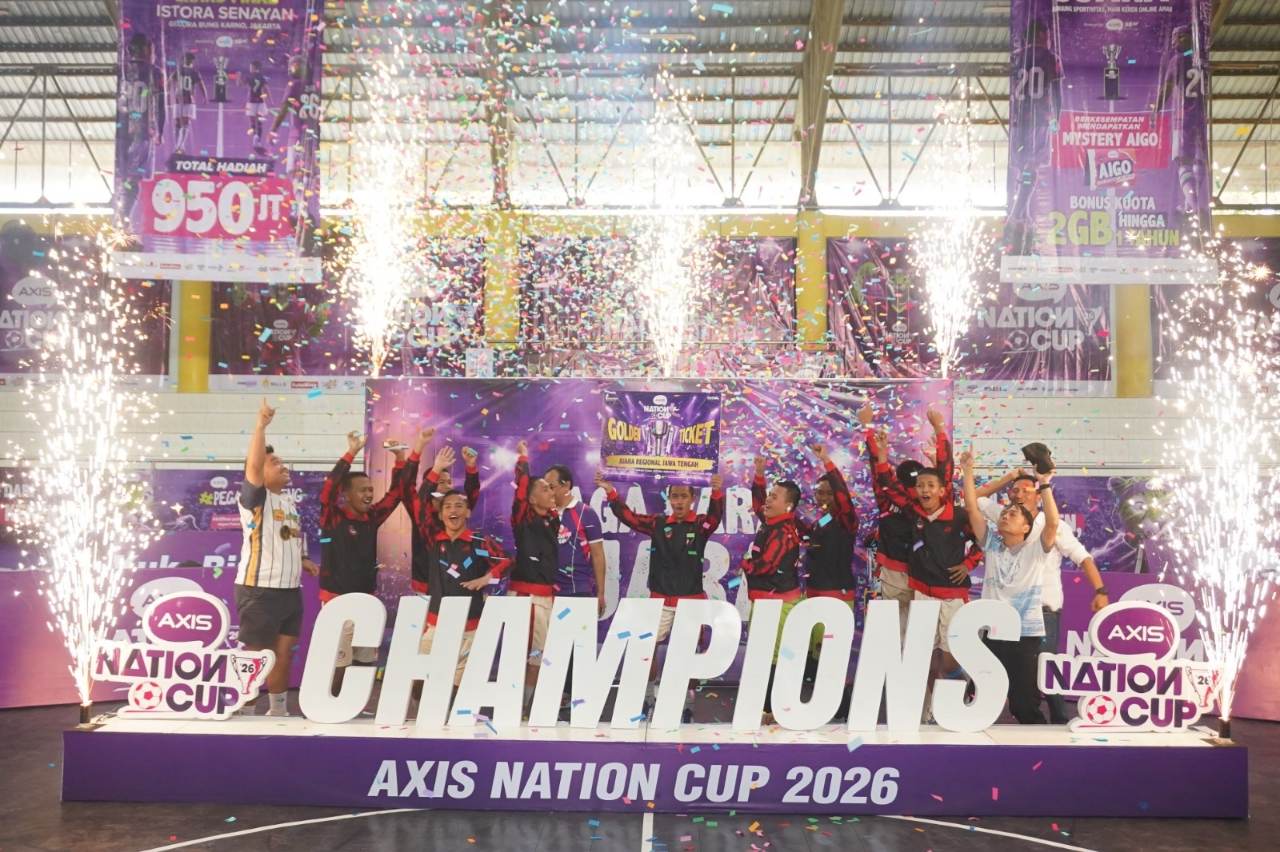 SMKN 1 Adiwerna Tegal Jadi Kampiun Final Regional AXIS Nation Cup 2026 Semarang