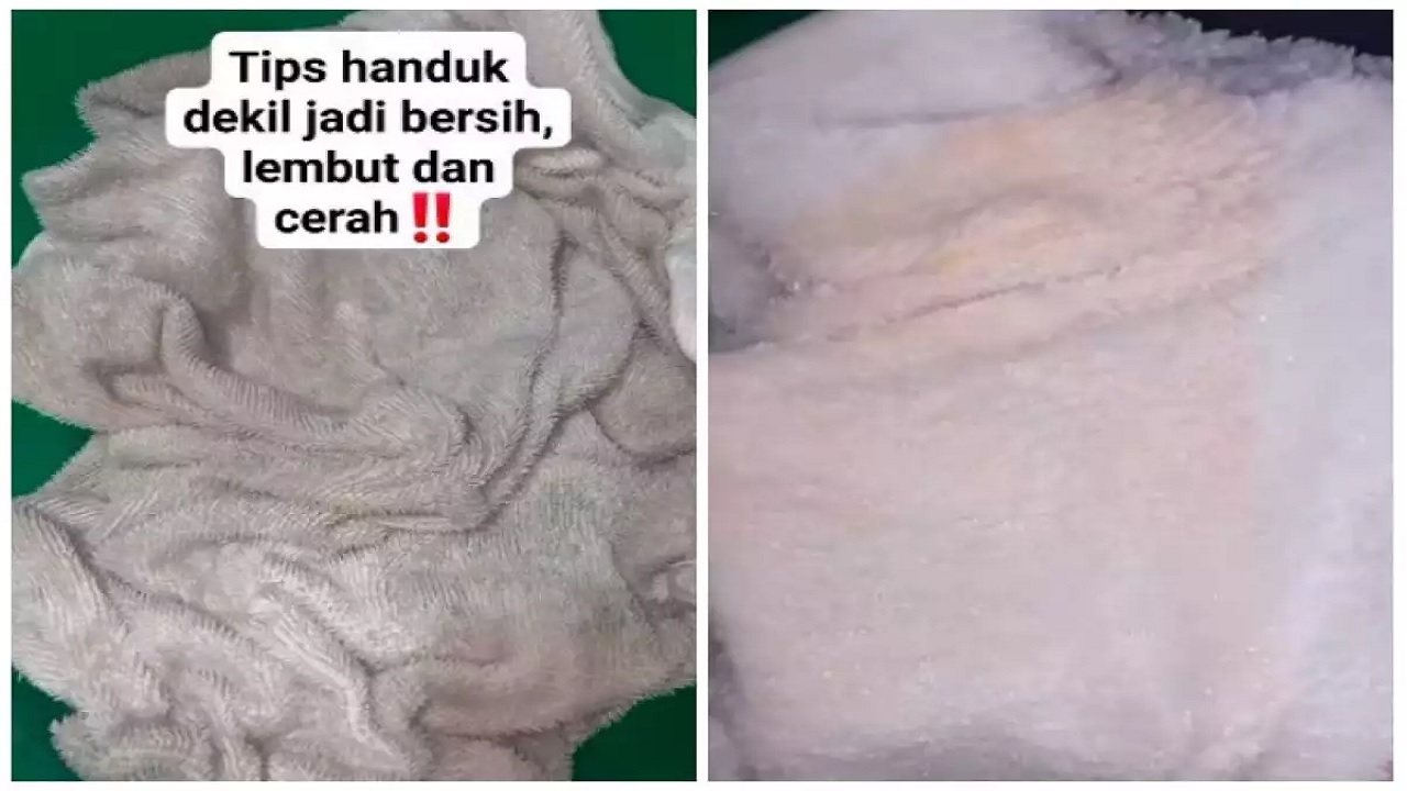 Cara Ampuh Membersihkan Handuk Dekil agar Cerah dan Lembut Lagi Tanpa Capek Mengucek