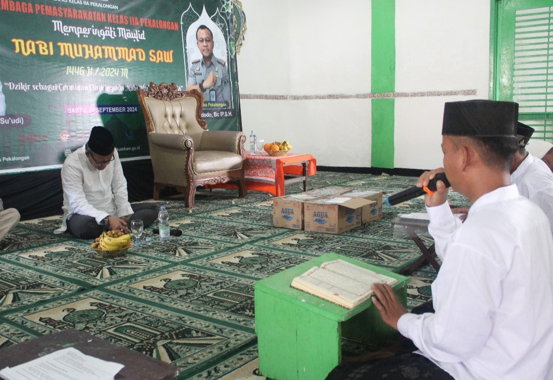 Peringatan Maulid Nabi di Lapas Pekalongan: Dzikir sebagai Cerminan Cinta kepada Nabi