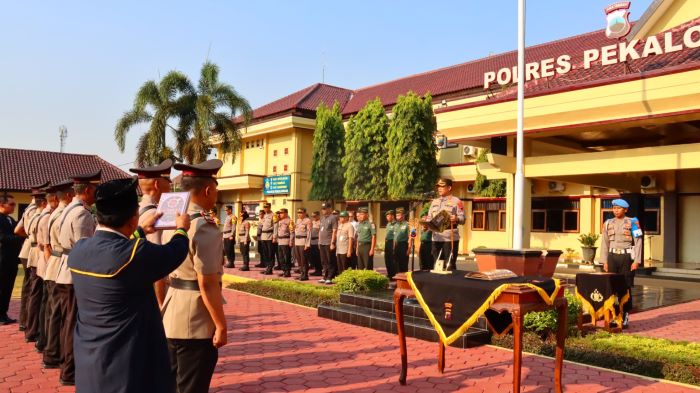 Kasat Samapta dan 7 Kapolsek di Polres Pekalongan Diganti