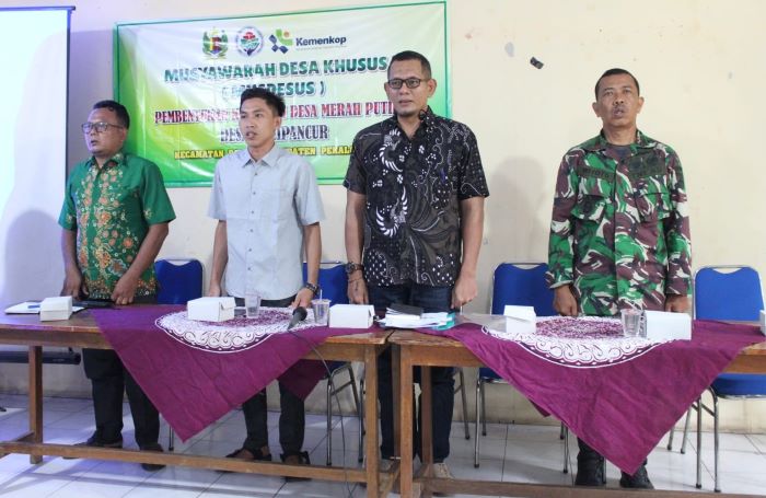 Dorong Kemandirian Ekonomi Desa, Desa Kalipancur Bentuk Koperasi Desa Merah Putih  