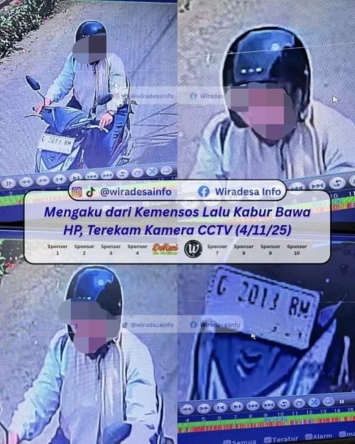 Ngaku Petugas Kemensos, Seorang Wanita Curi Hp Warga di Pekuncen