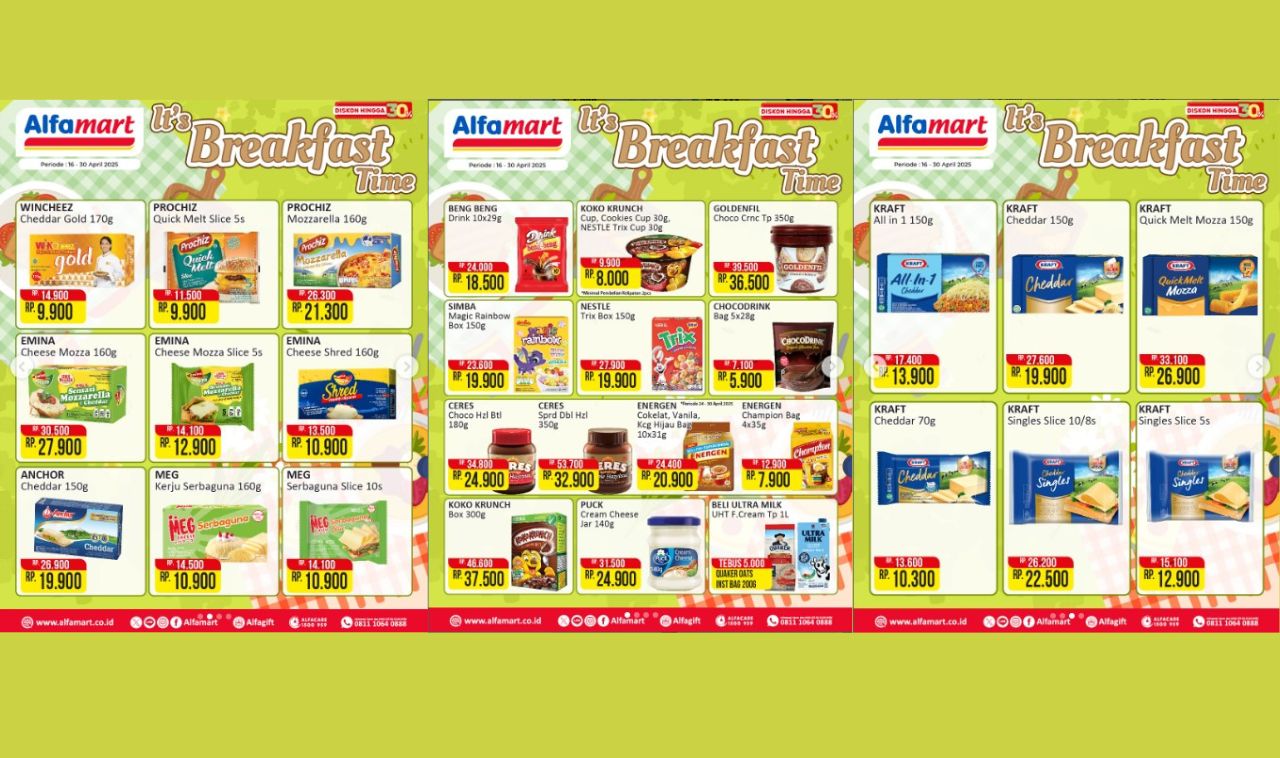 Yuk Serbu Promo Belanja di Alfamart 