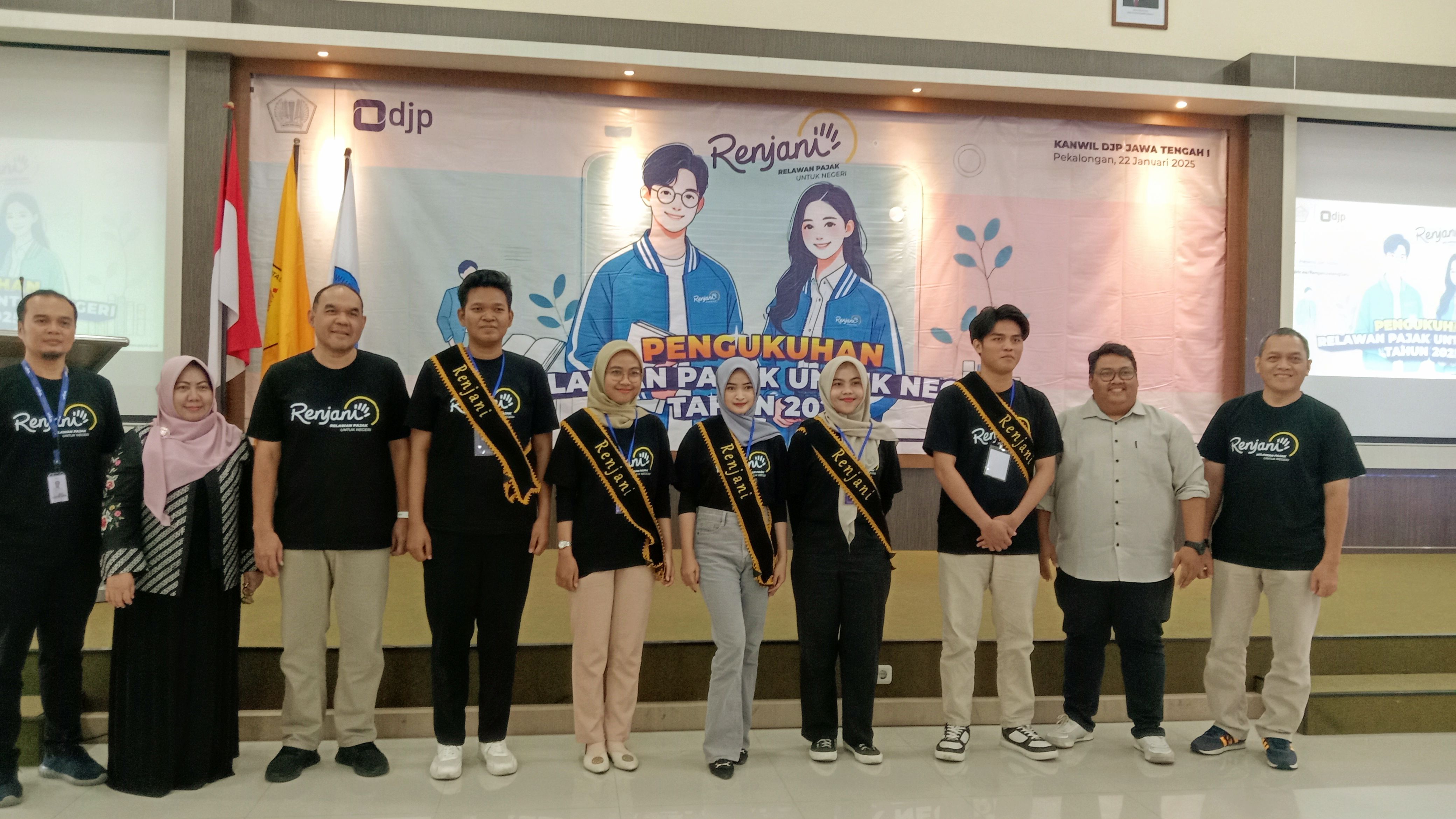 78 Relawan Pajak untuk Negeri Resmi Dikukuhkan 