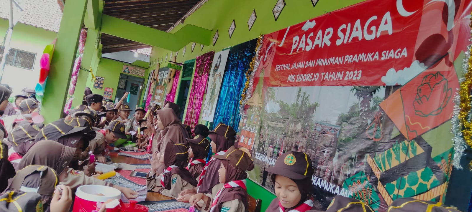 Pangkalan MIS Sidorejo Tirto Gelar Pasar Siaga dan Bazar Siaga