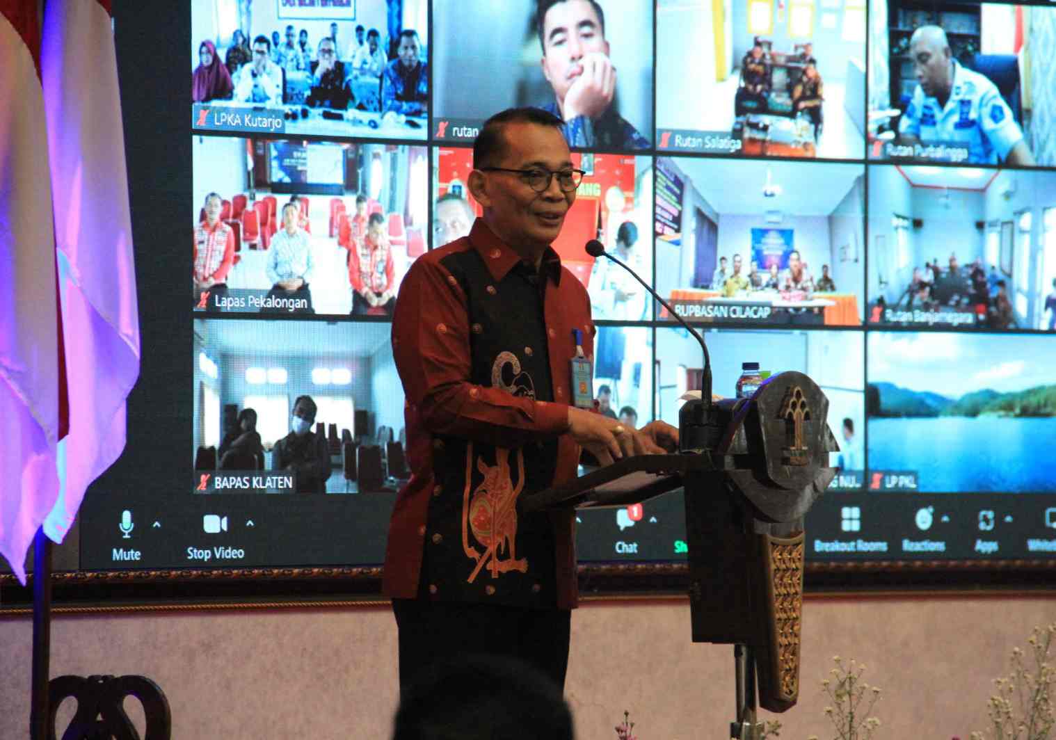 Peringati HBP Ke - 59, Kemenkumham Jateng Gelar Penyuluhan Gerakan Anti Korupsi