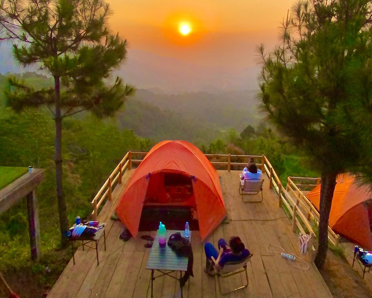 Mulai dari Rp185 Ribu, Bisa Camping Berempat di Trianggulasi Hills Pekalongan