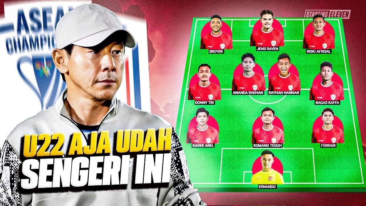 Pakai Pemain U-22, Begini Ngerinya Skuad Timnas Indonesia di Piala AFF 2024