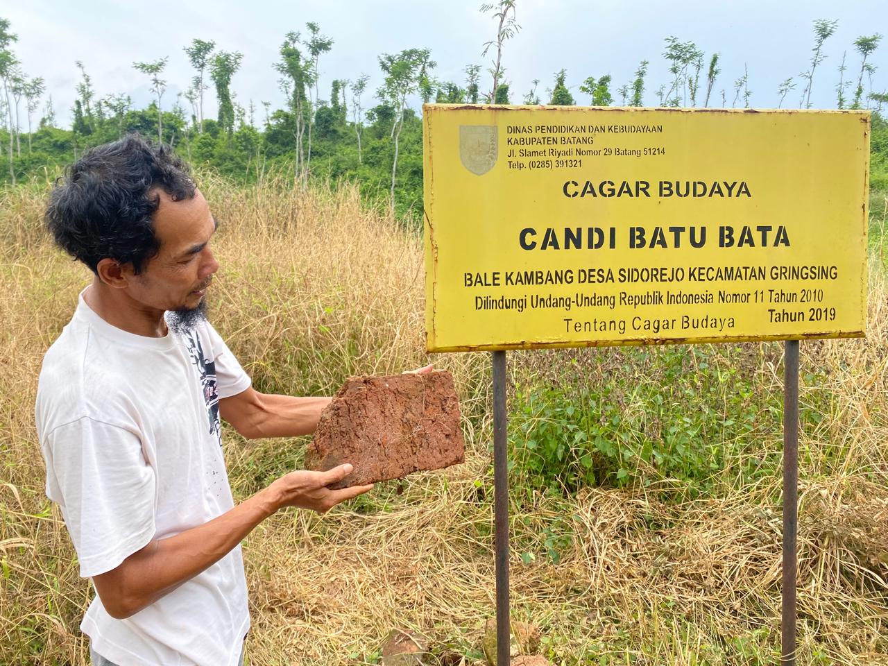 BRIN Bakal Ekskavasi 'Candi Tertua di Jateng' di Area KIT Batang Bulan Juni Ini