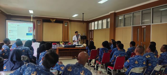 ASN Berisiko Terserang Henti Jantung, RSUD Kajen Bekali Pegawai DPU Taru dengan Pelatihan Bantuan Hidup Dasar