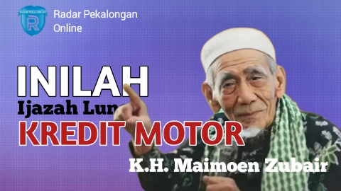 Inilah Ijazah Lunas Kredit Motor dari Mbah Moen atau K.H. Maimoen Zubair, Yang Punya Cicilan PCX Merapat!