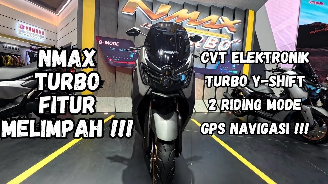 Review Yamaha Nmax Turbo 2024: Motor Matic Premium dengan Fitur Melimpah dan Paling Canggih!