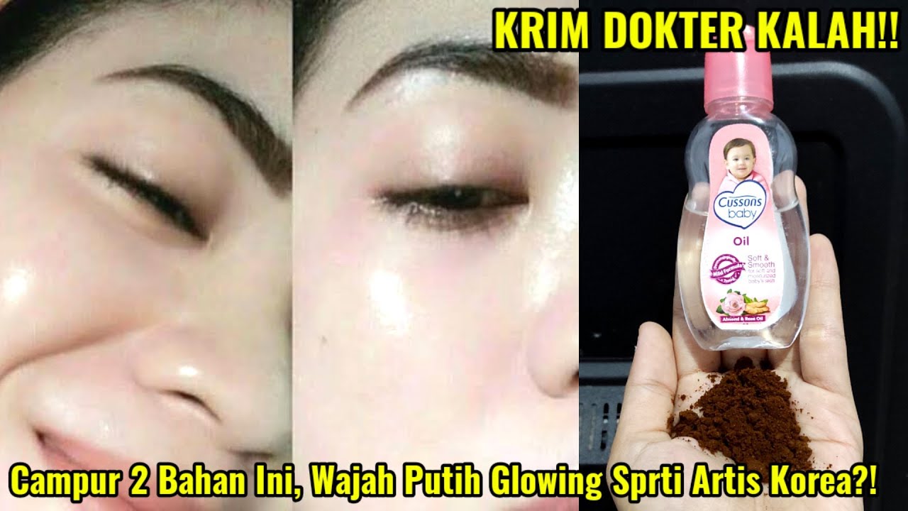 3 Cara Pakai Baby Oil untuk Flek Hitam, Bikin Wajah Glowing dengan Cepat dalam 1 Malam