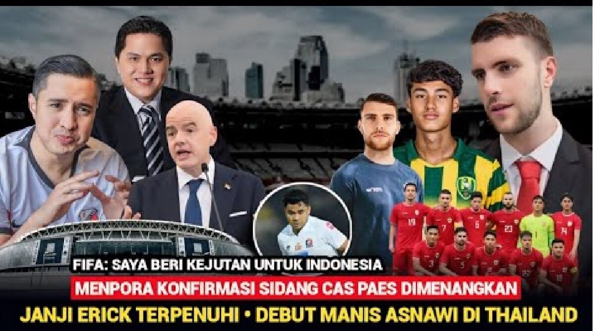 Disambut Gembira Para Fans! Menpora Pastikan Sidang CAS Maarten Paes Dimenangkan? FIFA Temui Erick Thohir