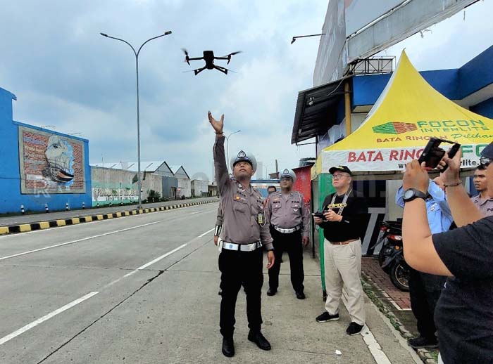 ETLE Drone Diuji Coba di Kota Pekalongan
