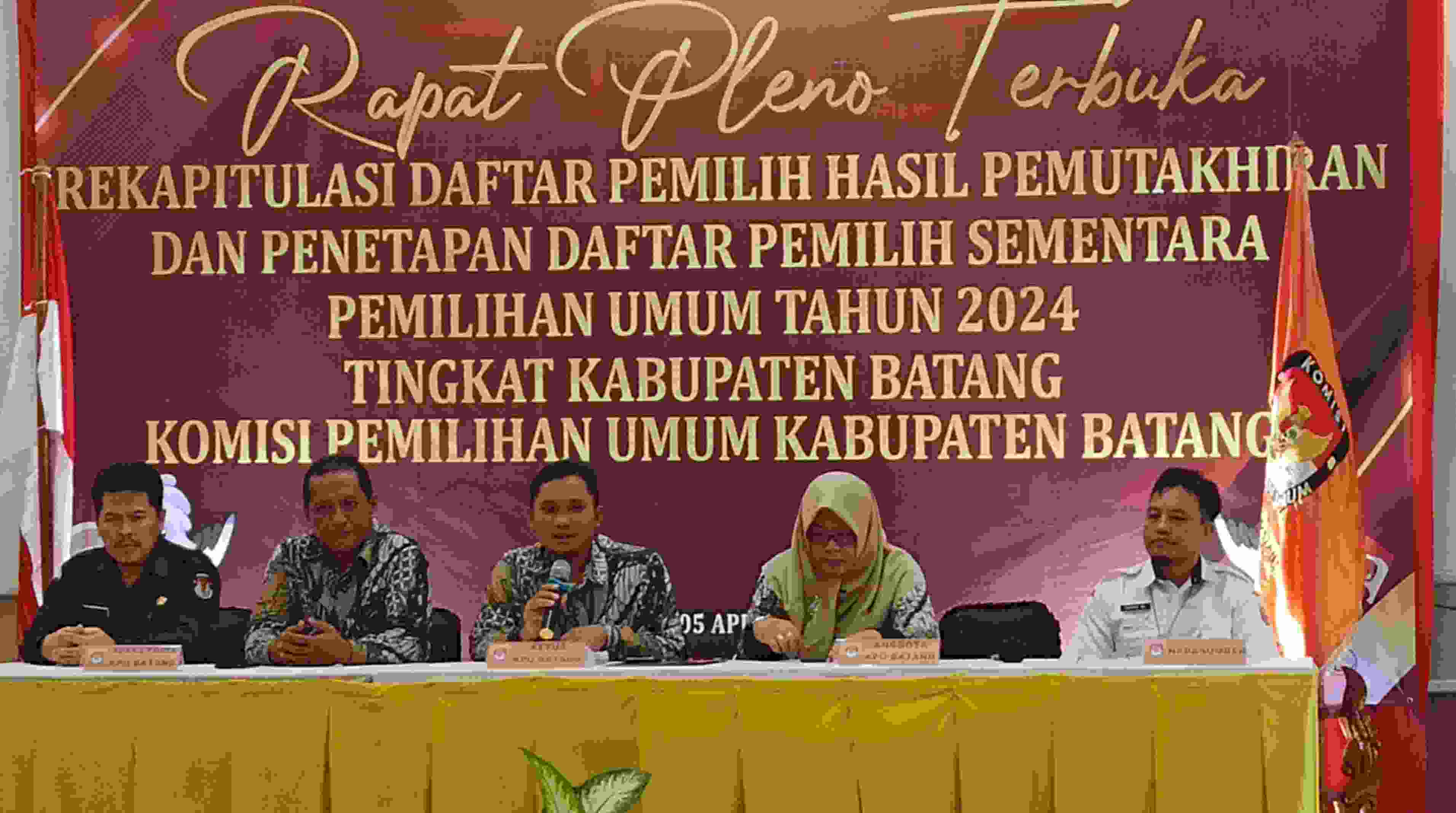 Jumlah DPS Pemilu 2024 di Kabupaten Batang Mencapai 623.364 Pemilih