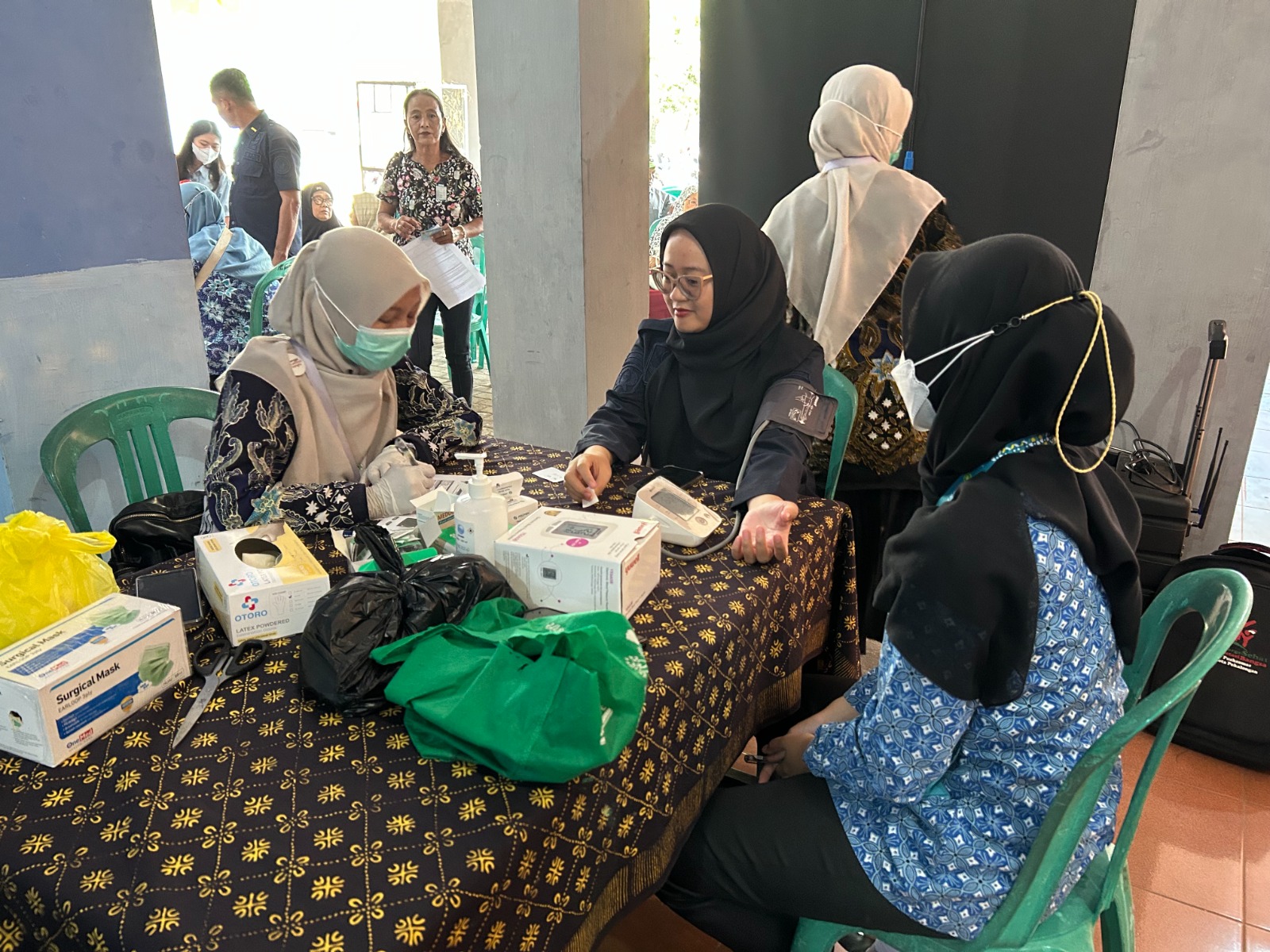Lapas Pekalongan Ikuti Cek Kesehatan Gratis dan Rontgen Dada bagi Pegawai serta Peserta Magang