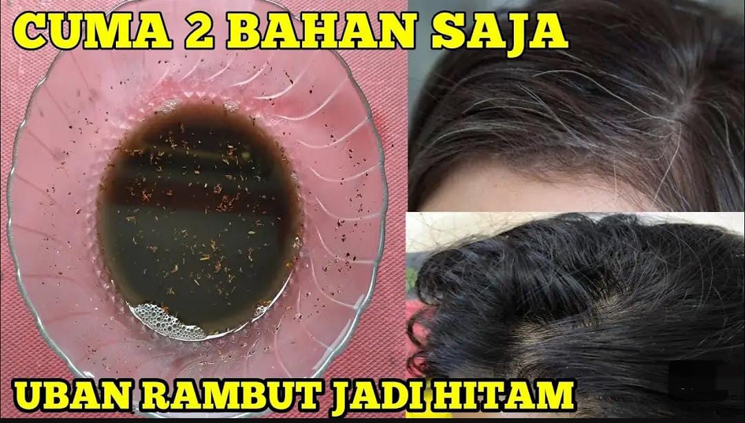 4 Cara Pakai Bahan Dapur Penghilang Uban Alami, Cuma Pakai 1 Bahan Rambut Langsung Hitam Permanen