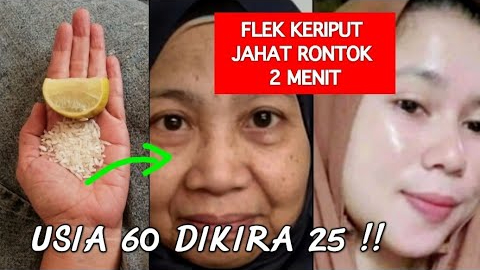 2 Cara Pakai Jeruk Nipis untuk Menghilangkan Kerutan dan Wajah Kendur, Wajah Kencang Bebas Noda Hitam Menahun