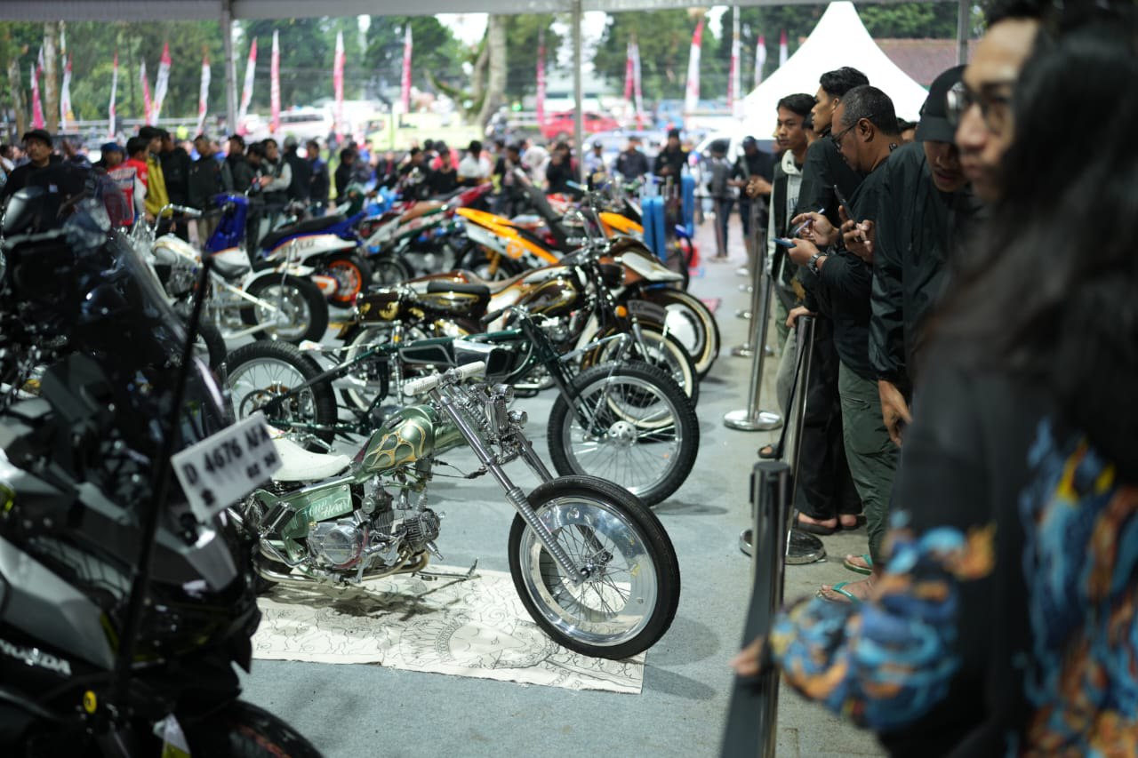 Jawara Modifikator Pamerkan Karya di Pesta Akbar Honda Modif Contest