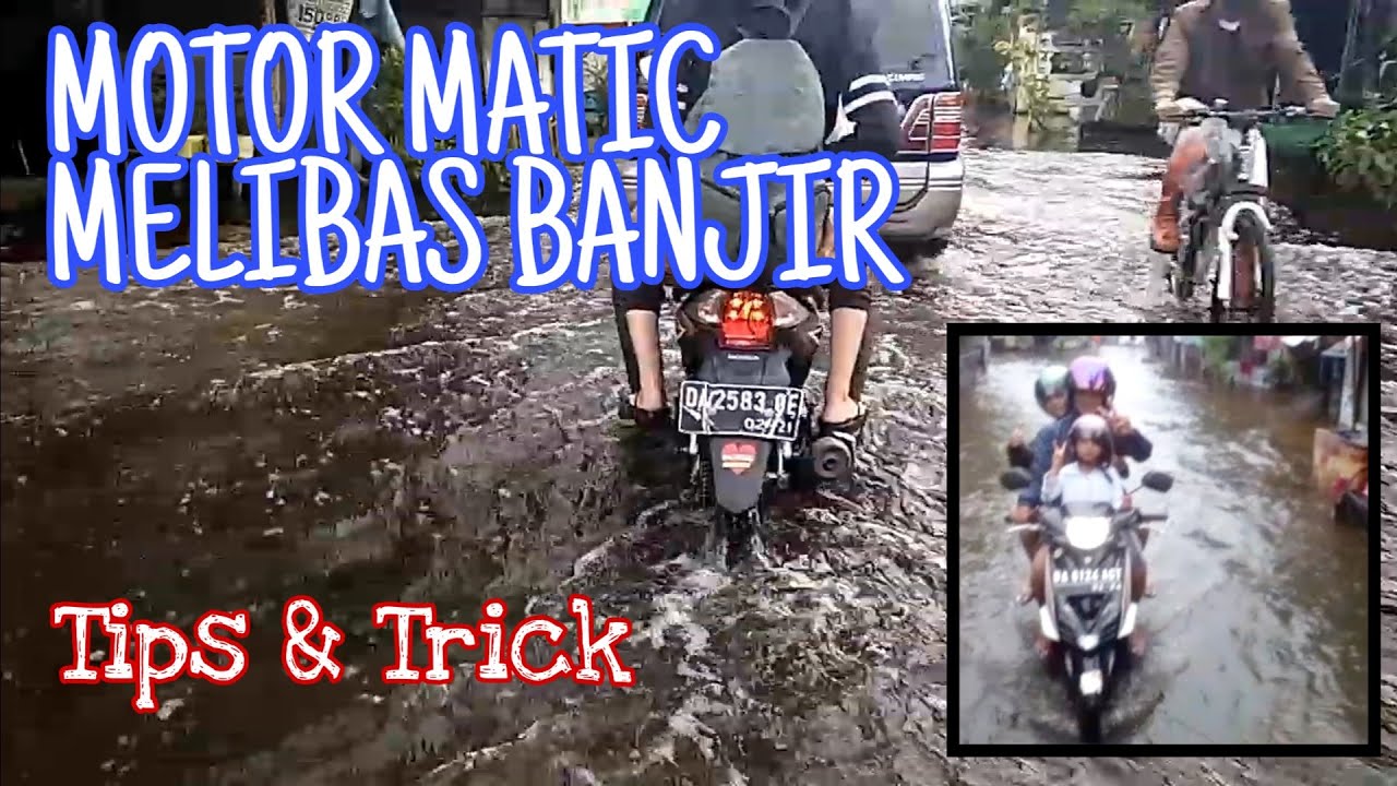 Jangan Anggap Sepele! Pemilik Wajib Tahu Tips Aman Melewati Banjir untuk Motor Matic Ini 