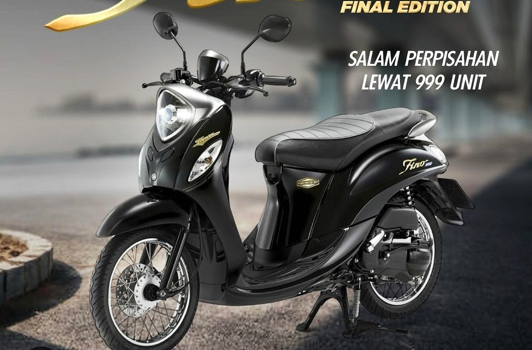 Yamaha Fino Final Edition Skuter Matic Terbaru yang Hanya Diproduksi 999 Unit Saja, Tampilannya Elegan!