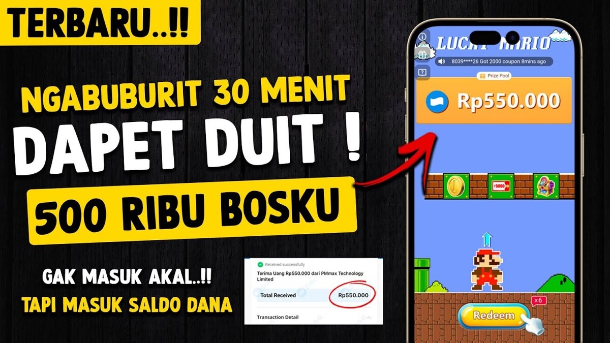 Game Penghasil Uang 2025 yang Terbukti Membayar Rp500.000 Tanpa Undang Teman