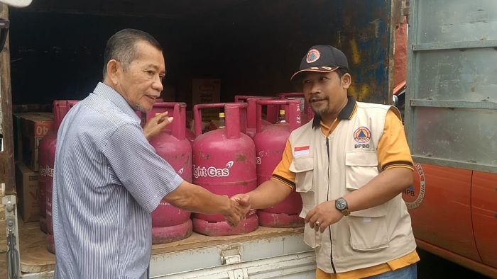 Hiswana Migas Pekalongan Bantu Korban Terdampak Longsor di Petungkriyono