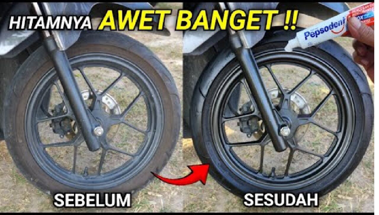 Trik Ampuh Mengembalikan Ban Kusam dan Membersihkan Spion dengan Bahan Rumahan