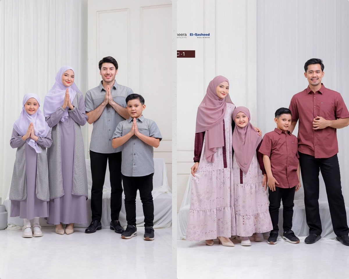 Temukan Model Baju Couple Keluarga Modern untuk Lebaran Paling Hits dari Tren Fashion Ramadhan 2024!