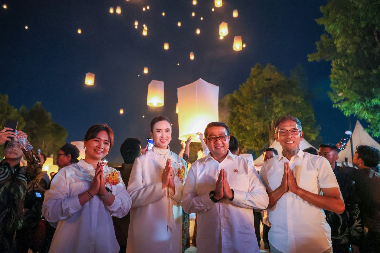 Ribuan Lampion Terangi Langit Borobudur, Ekonomi Daerah Tumbuh Subur
