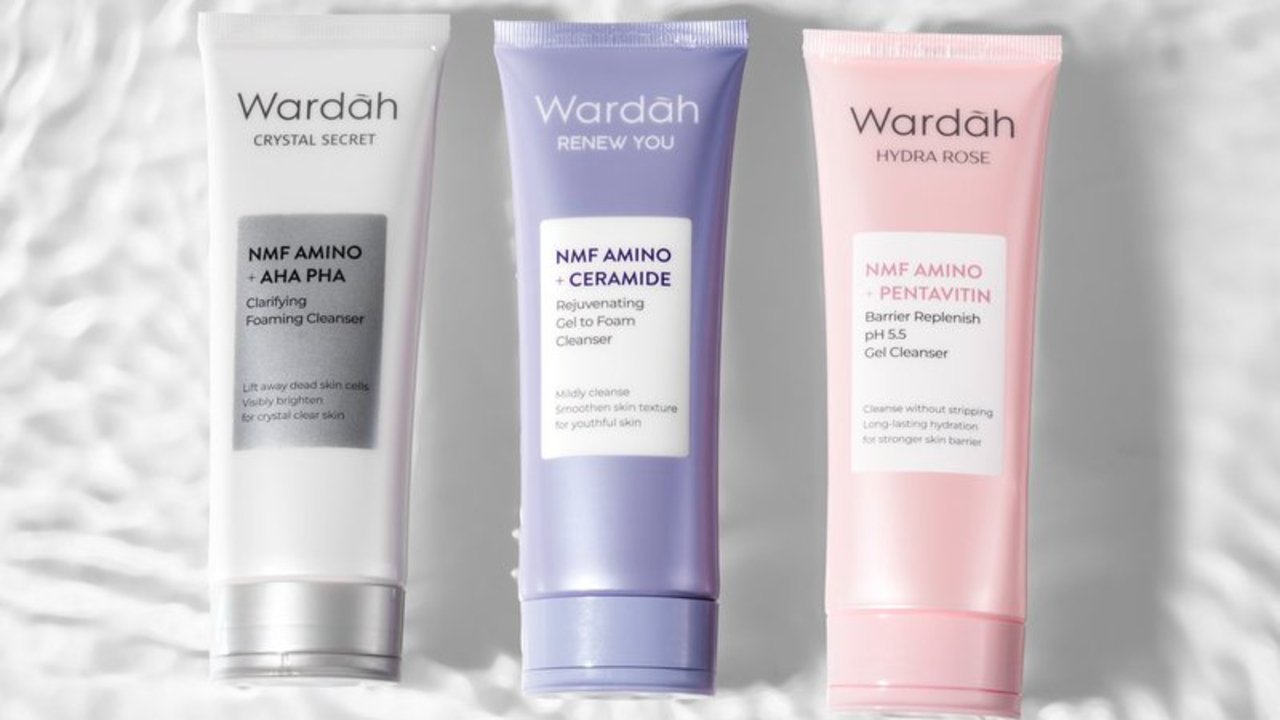 4 Facial Wash Wardah untuk Memperbaiki Skin Barrier, Wajah Bersih Glowing Maksimal