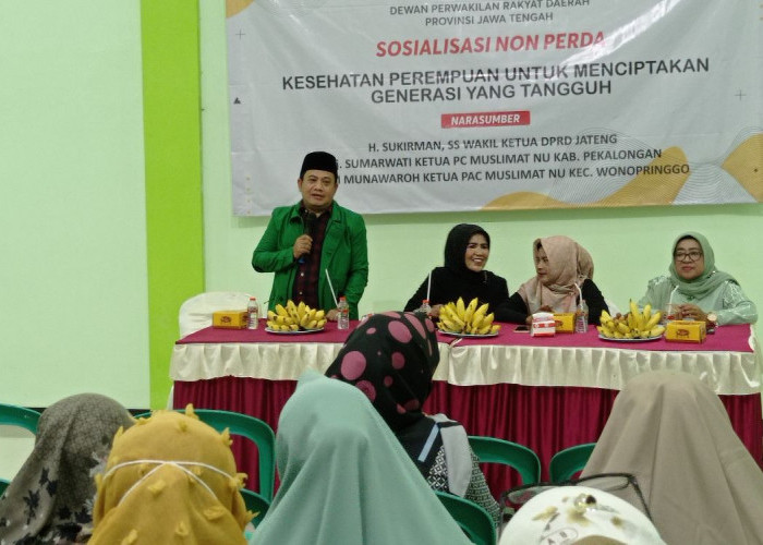 Sukirman Sosialisasikan Kesehatan Perempuan Untuk Menciptakan Generasi Yang Tangguh