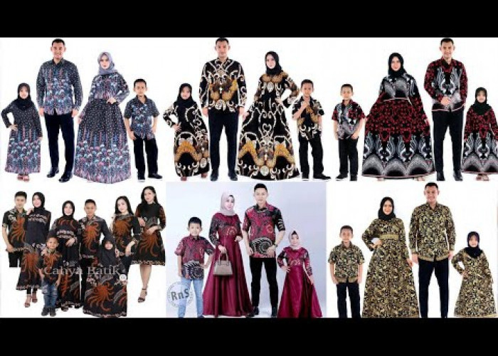 Tampil Serasi di Hari Batik, Pilihan Baju Batik Keluarga untuk Tampil Kompak, Dijamin Gak Norak