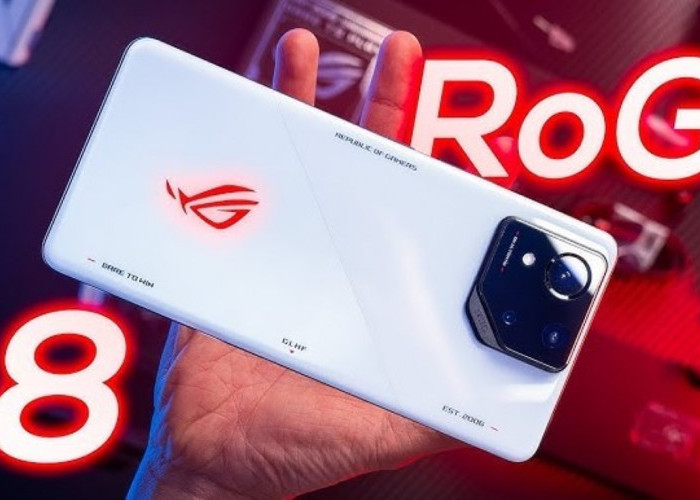 Hp Gaming ASUS ROG Phone 8 RAM Besar, Performa Gahar! Anti Lag, Nyaman dan Kuat Buat Ngegame Seharian!