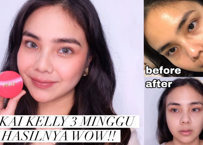 Begini Hasil Pakai Kelly Pearl Cream Dicampur Produk Viva dalam 3 Minggu, Wajah Auto Glowing? 