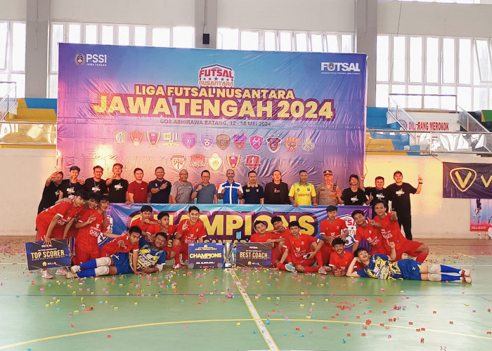 Futsal Kota Surakarta dan F4ST Angels Semarang Juarai Liga Futsal Nusantara Jawa Tengah 2024